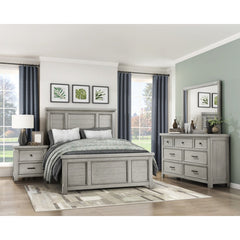 Providence Light Gray Nightstand - Ornate Home