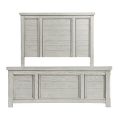 Providence Light Gray Queen Bed - Ornate Home