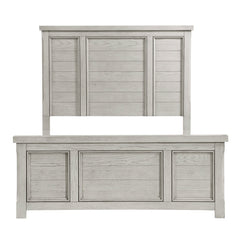 Providence Light Gray Queen Bed - Ornate Home