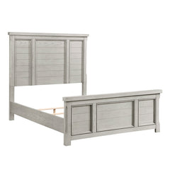 Providence Light Gray Queen Bed - Ornate Home