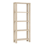 Providence Tan 4 Shelf Rafia Etagere - Ornate Home