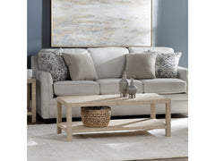 Providence Tan Rafia Cocktail Table - Ornate Home