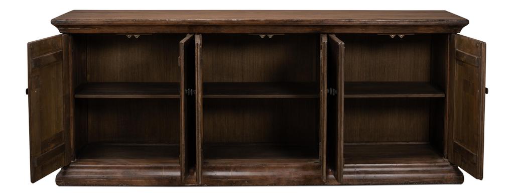 Provincial Brown Storage Sideboard - Ornate Home