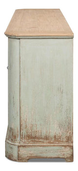 Provincial Living Green Sideboard (Set of 4) - Ornate Home