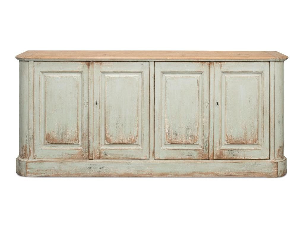 Provincial Living Green Sideboard (Set of 4) - Ornate Home