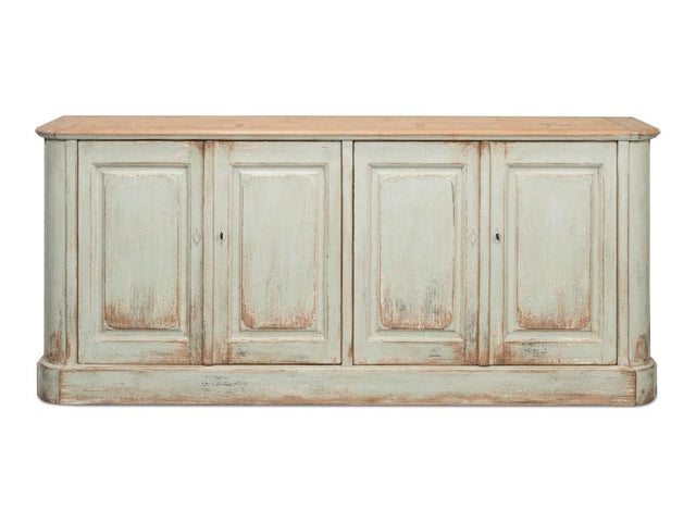Provincial Living Green Sideboard (Set of 4) - Ornate Home