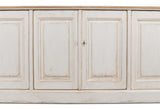 Provincial Living White Sideboard (6 Door) - Ornate Home