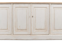 Provincial Living White Sideboard (6 Door) - Ornate Home
