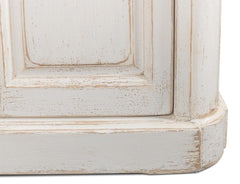 Provincial Living White Sideboard (6 Door) - Ornate Home