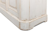 Provincial Living White Sideboard (6 Door) - Ornate Home
