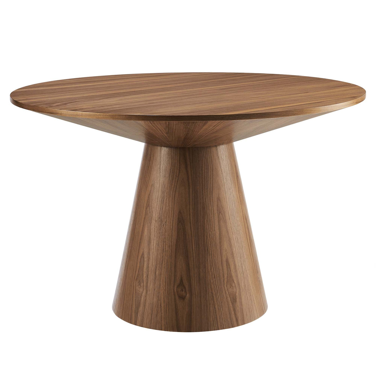 Provision Walnut 47" Round Dining Table - Ornate Home