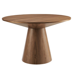 Provision Walnut 47" Round Dining Table - Ornate Home