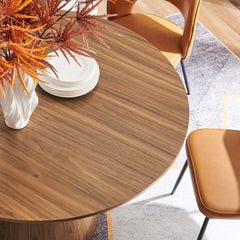 Provision Walnut 47" Round Dining Table - Ornate Home