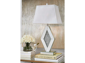 Prunella Silver Finish Table Lamp (Online Special Price) - Ornate Home
