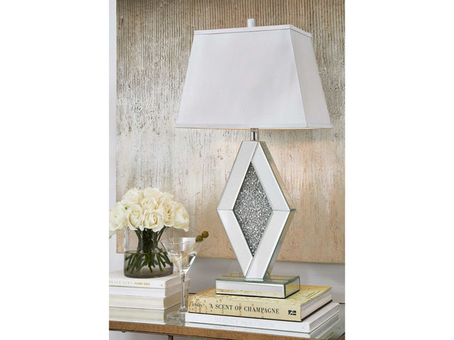 Prunella Silver Finish Table Lamp (Online Special Price) - Ornate Home