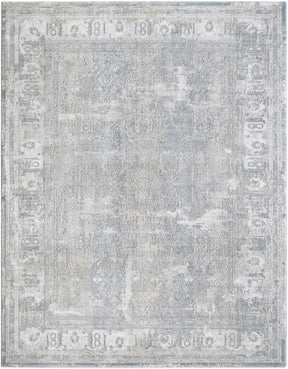 Pryce Blue Gray Thick Luxe Boutique Rug - Ornate Home