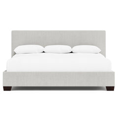 Pryce Light Gray Queen Panel Bed - Ornate Home