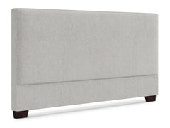 Pryce White/Cream Fabric Headboard King - Ornate Home