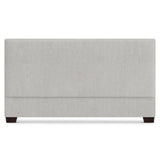 Pryce White/Cream Fabric Headboard King - Ornate Home