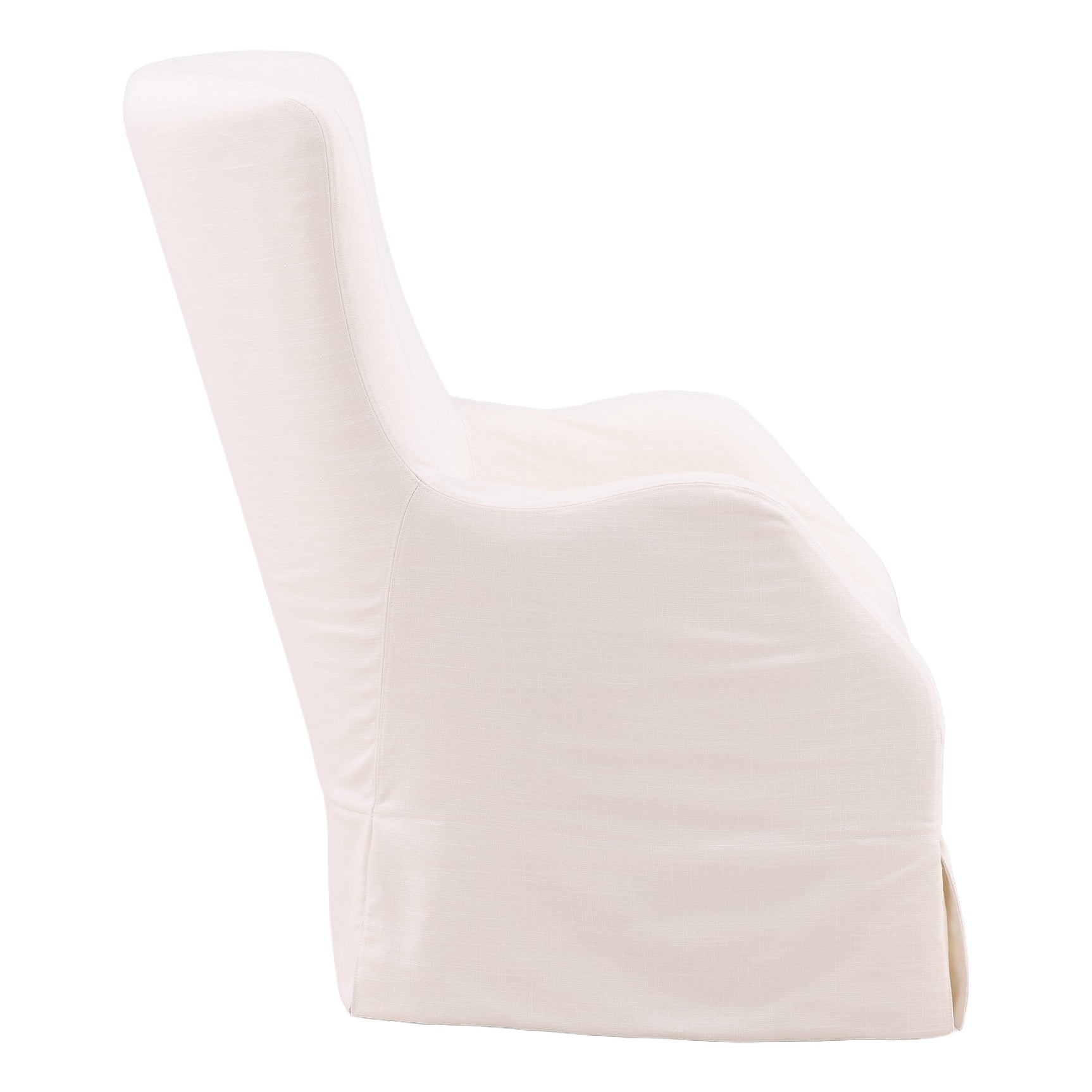 Pryce White Occasional Chair - Ornate Home