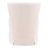 Pryce White Occasional Chair - Ornate Home