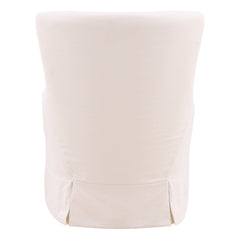 Pryce White Occasional Chair - Ornate Home