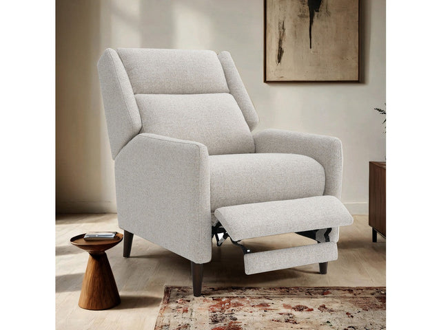 Psyche Beige Pushback Recliner - Ornate Home