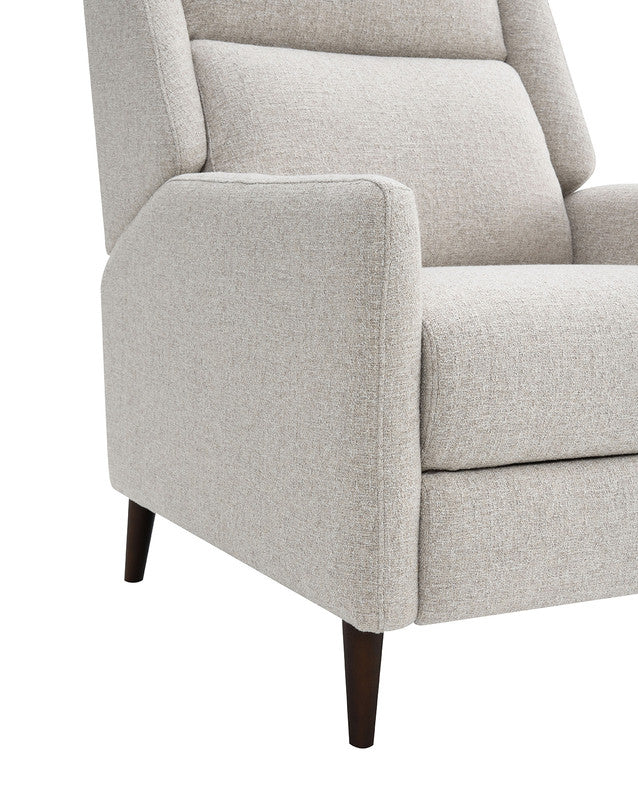 Psyche Beige Pushback Recliner - Ornate Home