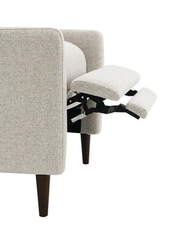 Psyche Beige Pushback Recliner - Ornate Home