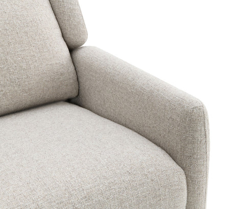 Psyche Beige Pushback Recliner - Ornate Home