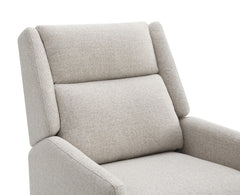 Psyche Beige Pushback Recliner - Ornate Home
