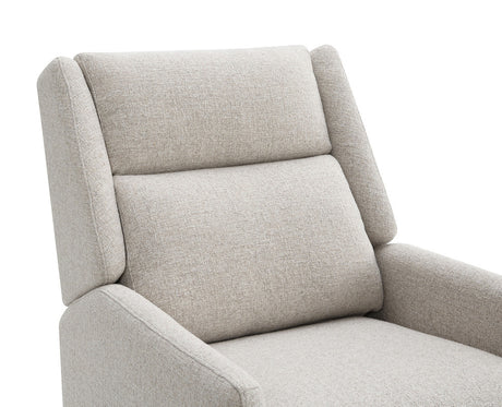 Psyche Beige Pushback Recliner - Ornate Home