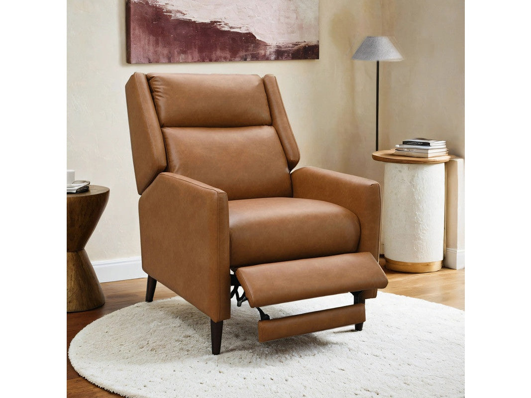 Psyche Brown Pushback Recliner - Ornate Home