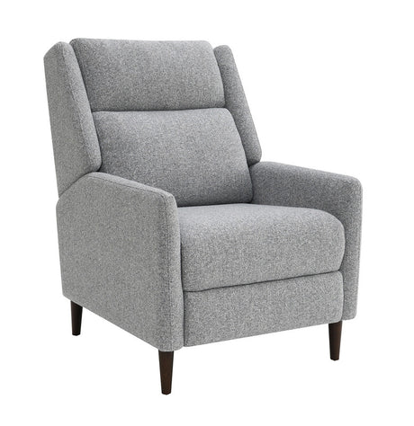Psyche Gray Pushback Recliner - Ornate Home