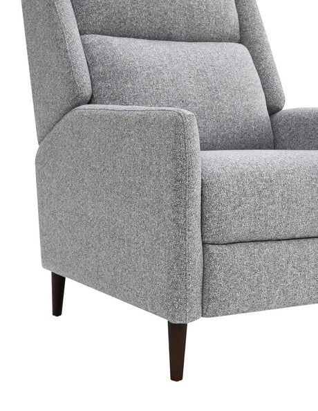 Psyche Gray Pushback Recliner - Ornate Home