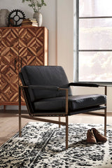 Puckman Black Accent Chair (Online Special Price) - Ornate Home