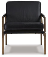 Puckman Black Accent Chair (Online Special Price) - Ornate Home