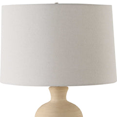 Pueblo Fired Clay Brown Table Lamp - Ornate Home