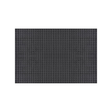 Puff Dark Gray Checkered Ultra Soft Plush Non Slip Washable Area Rugs - Ornate Home