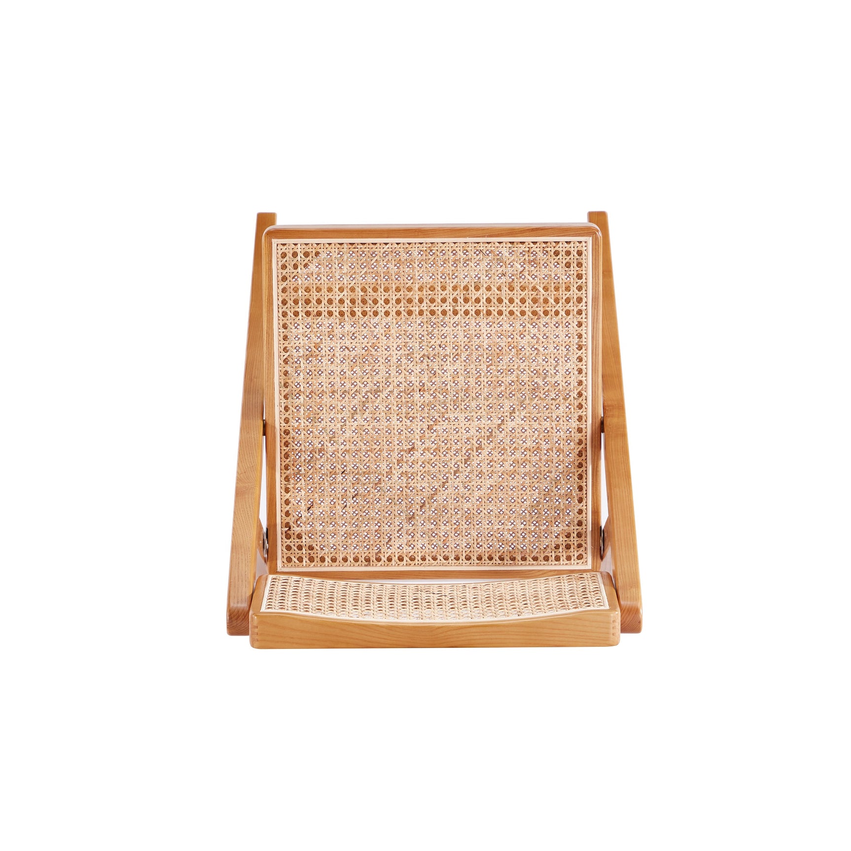 Pullman Folding Dining Chair in Nature Cane (set of 2) - Ornate Home