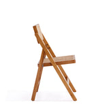 Pullman Folding Dining Chair in Nature Cane (set of 4) - Ornate Home
