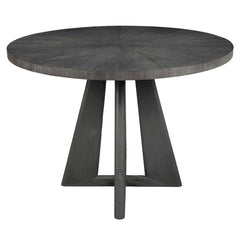 Pulsar Gray Walnut Round Dining Table - Ornate Home