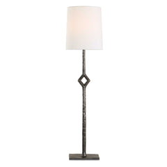 Puncture Black/Bronze Cordless Iron Buffet Lamp - Ornate Home