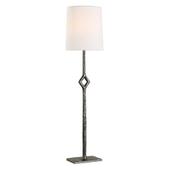 Puncture Black/Bronze Cordless Iron Buffet Lamp - Ornate Home