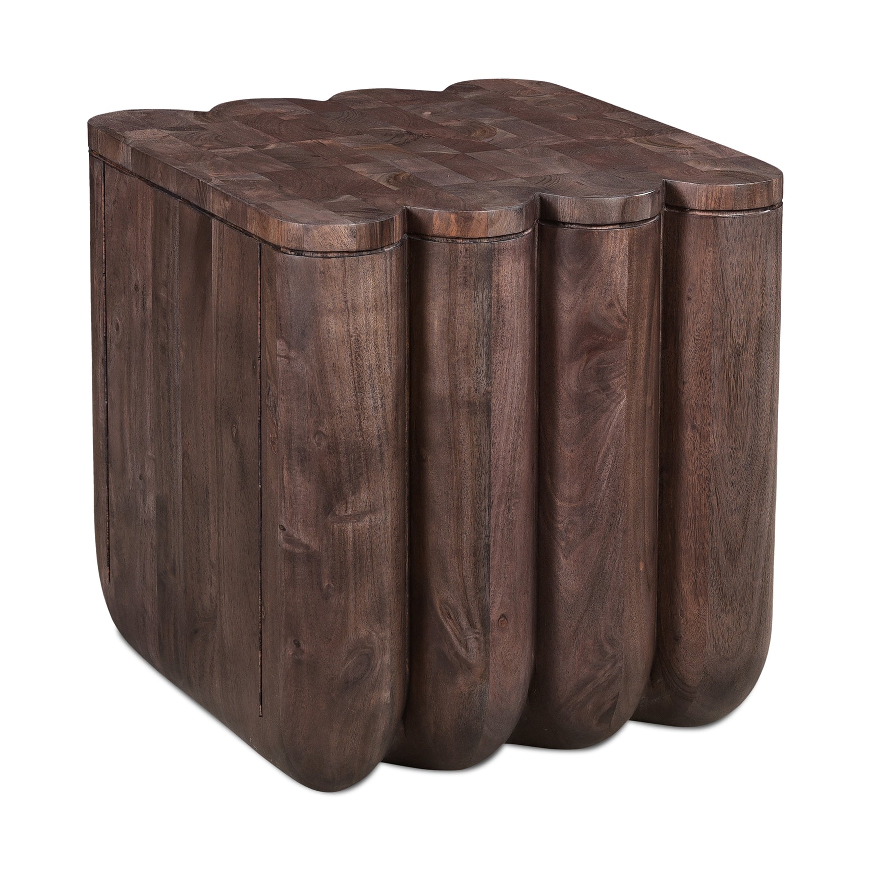 Punyo Espresso Brown Punyo Accent Table - Ornate Home