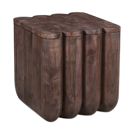 Punyo Espresso Brown Punyo Accent Table - Ornate Home