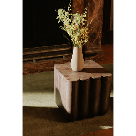Punyo Espresso Brown Punyo Accent Table - Ornate Home