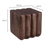Punyo Espresso Brown Punyo Accent Table - Ornate Home