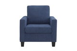 Puralis Blue Chair - Ornate Home