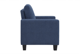 Puralis Blue Chair - Ornate Home